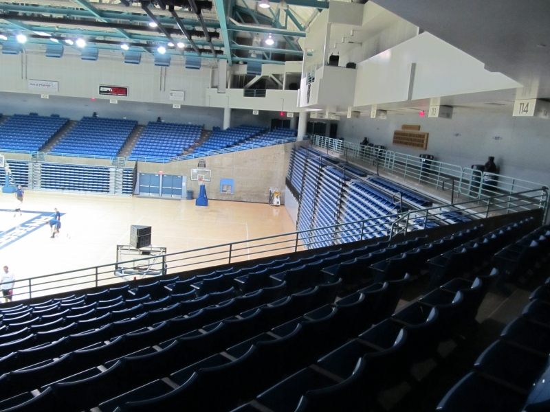 Bren Events Center Seat Map